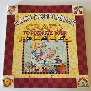 Mary Engelbreit's Crafts to Decorate Your Home Book, 1999 Projects Cozy DIY